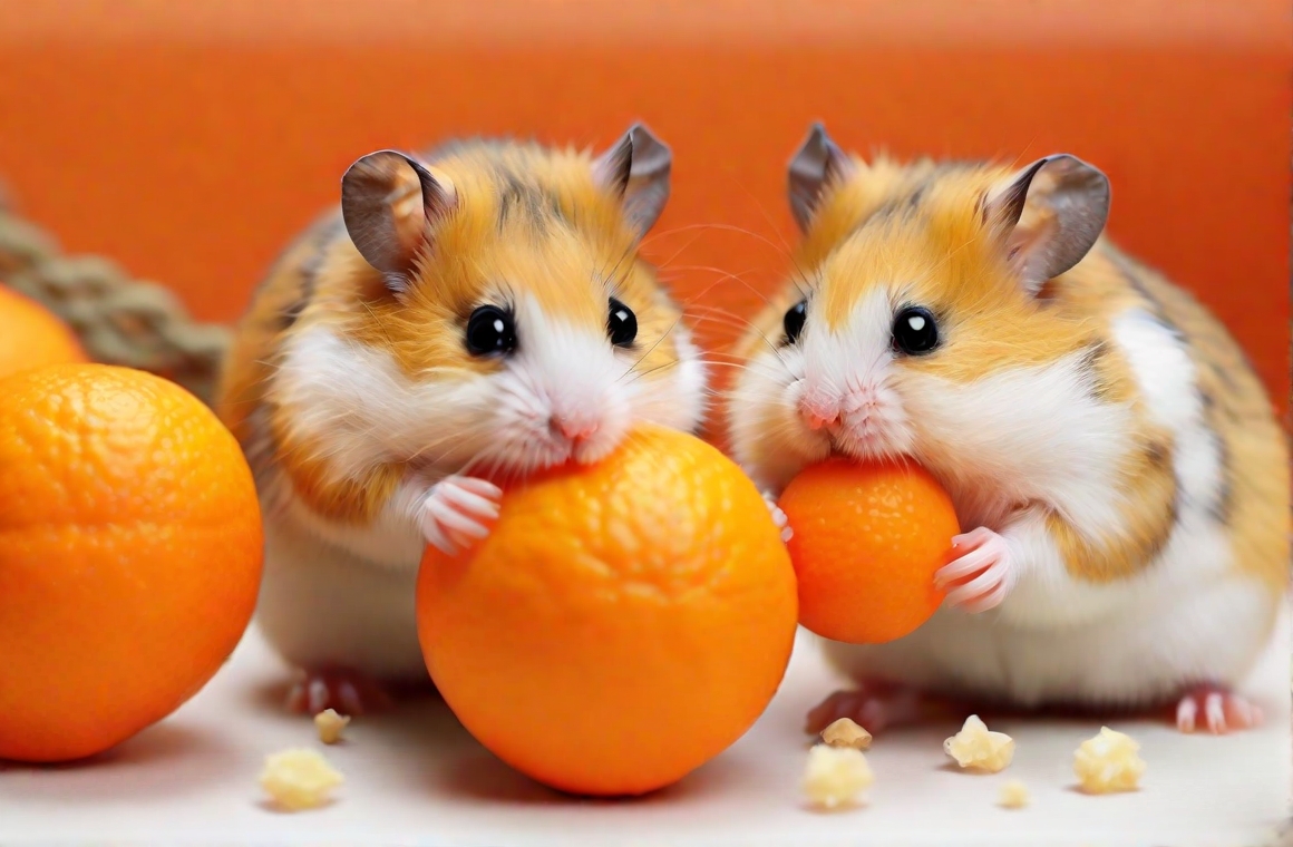 Can dwarf hamsters eat oranges? Small rodents, including hamsters, are often fed rice, pasta, bread and cereals.